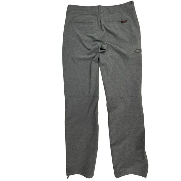 Gramicci Convertible Ruched Pants Women Size 4 Gray Adjustable Tap Packable - Picture 3 of 14